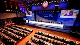O 48.º Congresso da UEFA teve lugar a 8 de Fevereiro de 2024, em Paris, na França
