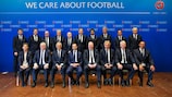 El Comité Ejecutivo de la UEFA el 8 de febrero de 2024 tras el 48º Congreso