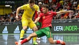 Украина против Португалии на футзальном ЕВРО-2022 U19