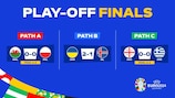 Two of the UEFA EURO 2024 play-off finals were decided on penalties