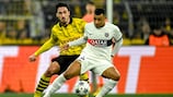 Le défenseur de Dortmund Mats Hummels et l'attaquant de Paris Kylian Mbappé lors de la J6