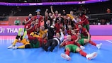 Portugal gewann 2021 in Litauen die Futsal-Weltmeisterschaft