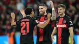 El Leverkusen celebra su imbatibilidad en la Bundesliga