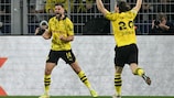 Highlights, report: Dortmund take slender lead