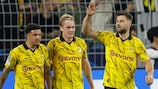 Dortmund edged Paris in the first leg of their Champions League semi-final tie