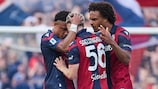 Bologna are currently on course to qualify via Serie A